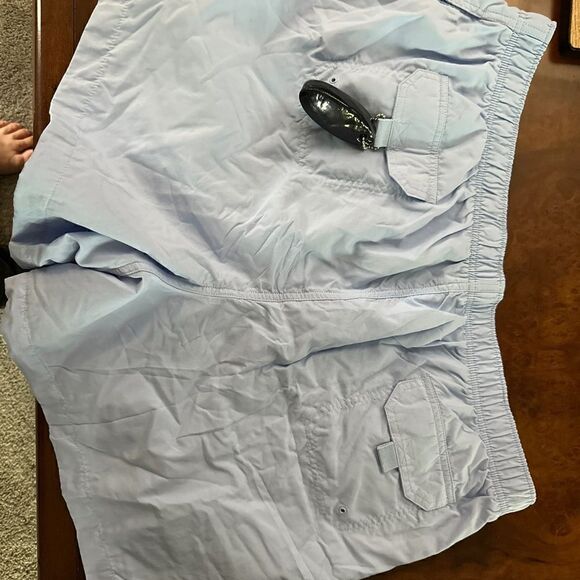 Land's Ends Men's Light Blue Swim Trunk Shorts XXL NEW without tags - Picture 3 of 9